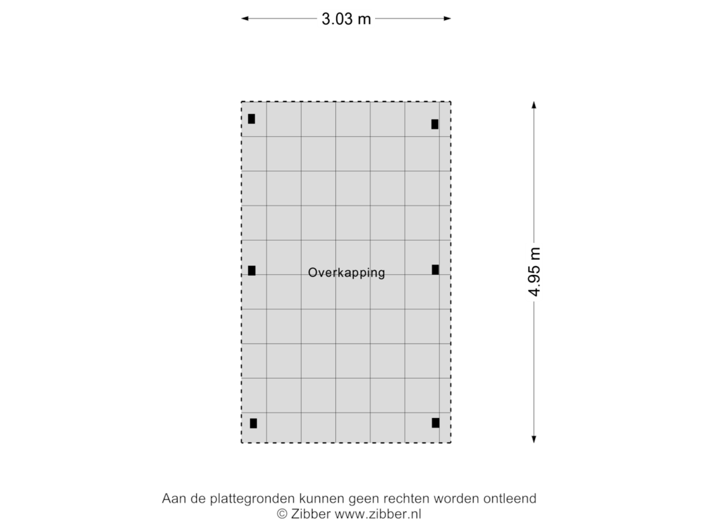 Bekijk plattegrond van Overkapping van Monceaupark 4