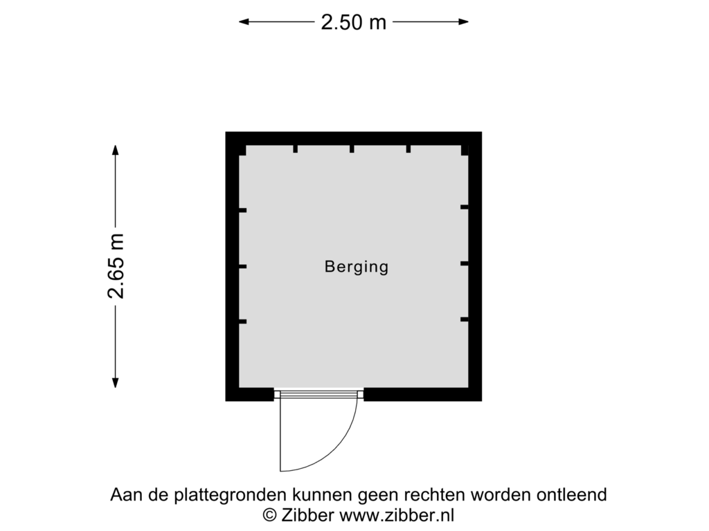 Bekijk plattegrond van Berging van Monceaupark 4