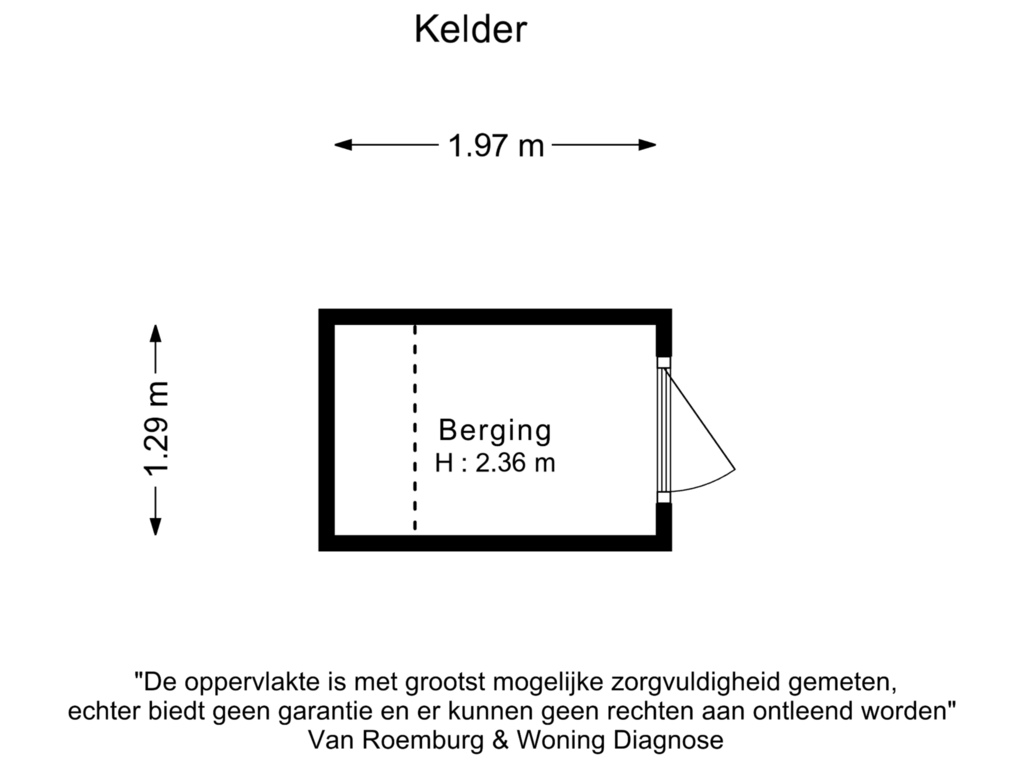 Bekijk plattegrond van Berging van Pieter Vlamingstraat 52-E