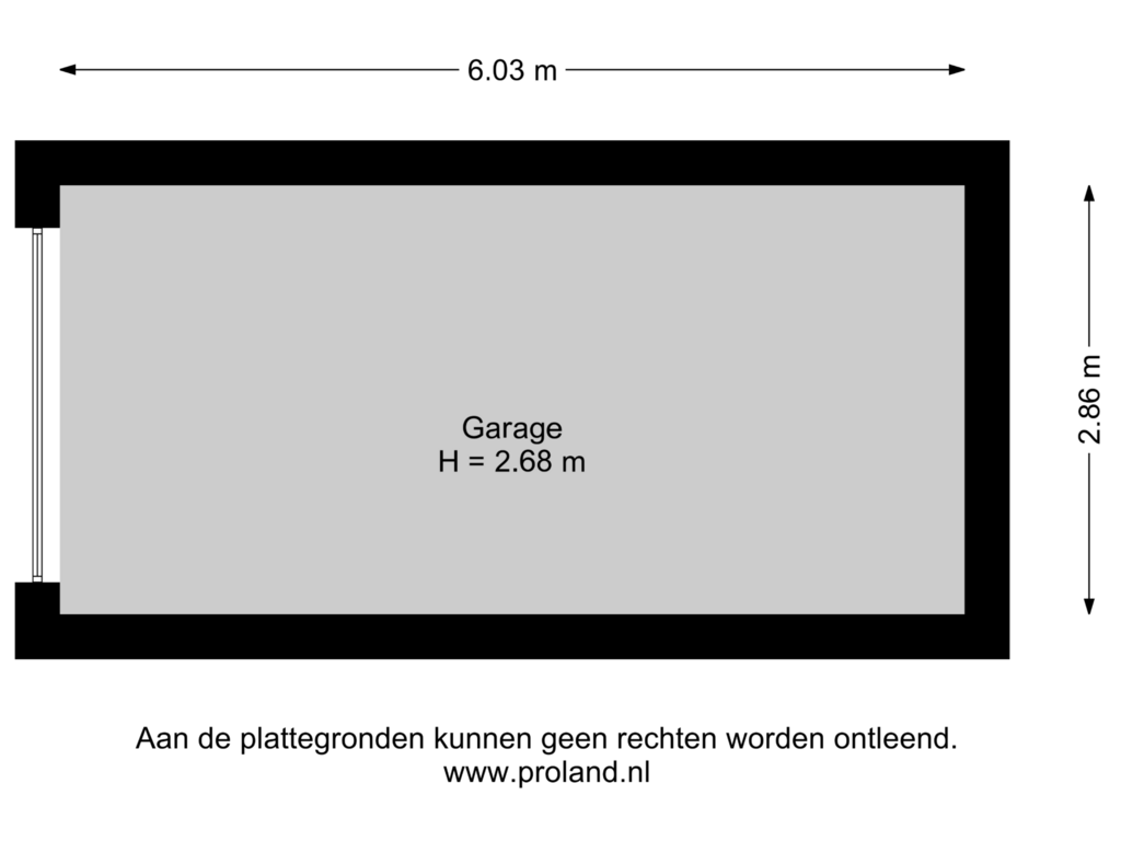 View floorplan of Garage of Luzernevlinder 7