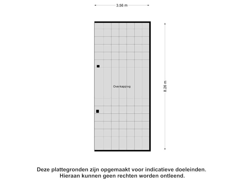 View floorplan of Overkapping of J.M.Houwenstraat 15