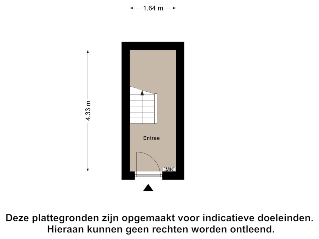 Bekijk plattegrond van Begane Grond van Academiesingel 21-A