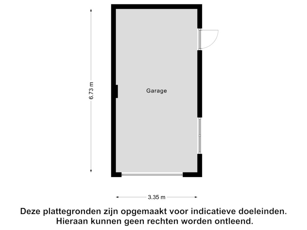 Bekijk plattegrond van Garage van Schoutenkampweg 28