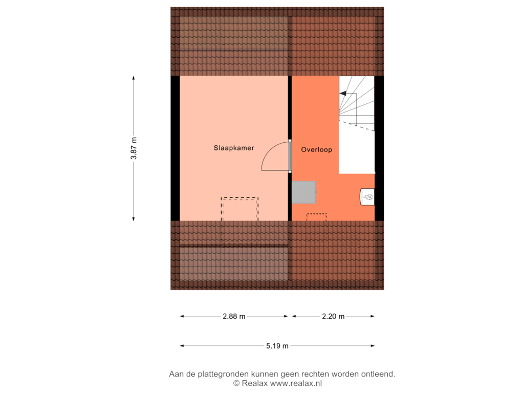 View floorplan of Verdieping 2 of Zeven Bosjes 31