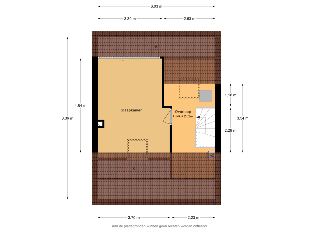 Bekijk plattegrond van 2e Verdieping van Lijsterbeslaan 52