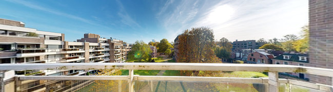 Bekijk 360° foto van Balkon van Hazepaterslaan 118