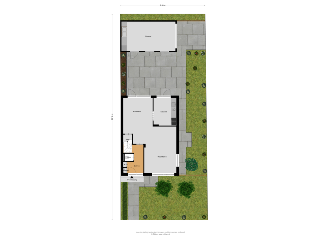 Bekijk plattegrond van Begane Grond _Tuin van Sotaweg 93