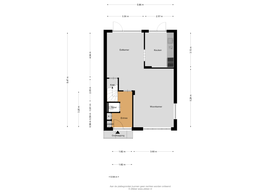 Bekijk plattegrond van Begane Grond van Sotaweg 93