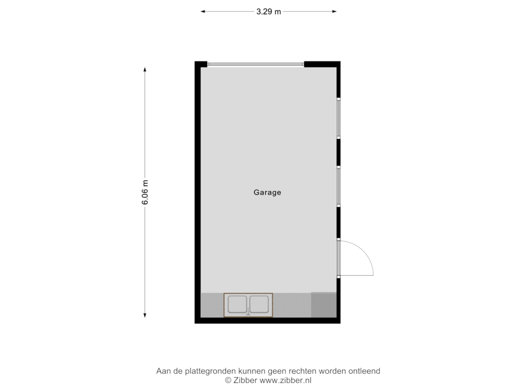 Bekijk plattegrond van Garage van Sotaweg 93