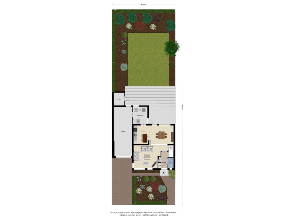 Bekijk plattegrond van Begane Grond Tuin van de Tamarisk 3