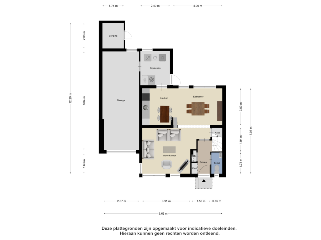 Bekijk plattegrond van Begane Grond van de Tamarisk 3