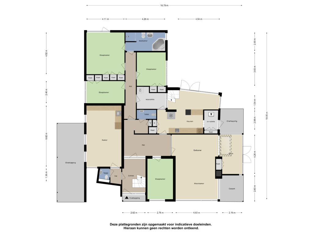 Bekijk plattegrond van Begane Grond van Sportlaan 12