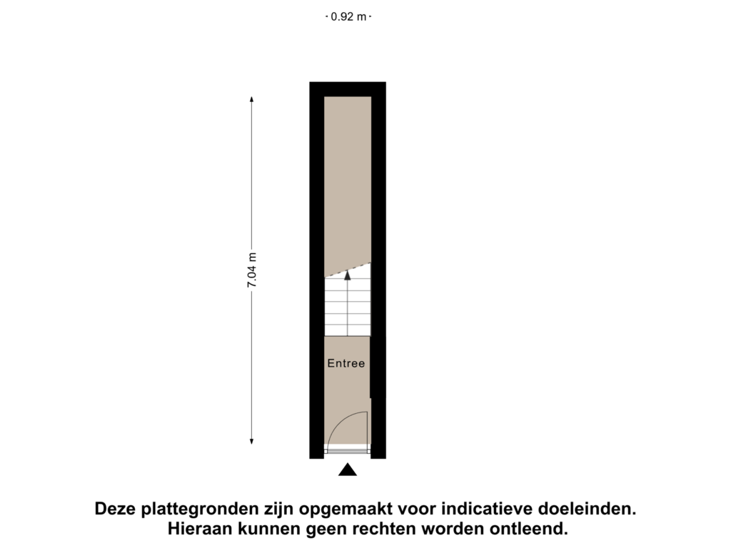 View floorplan of Begane Grond of Burgemeester Knappertlaan 176-A