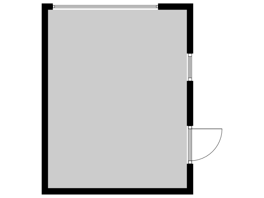 Bekijk plattegrond van Garage van Orchideestraat 32