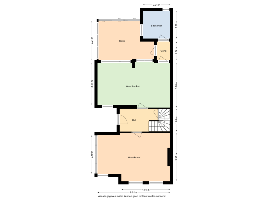 Bekijk plattegrond van Begane grond van Becker's Sonsstraat 9