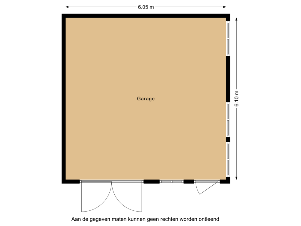 Bekijk plattegrond van Garage van Becker's Sonsstraat 9