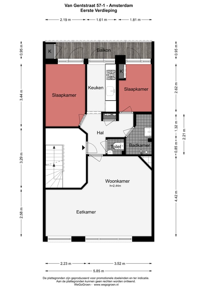 Foto 28 van Van Gentstraat 57-1