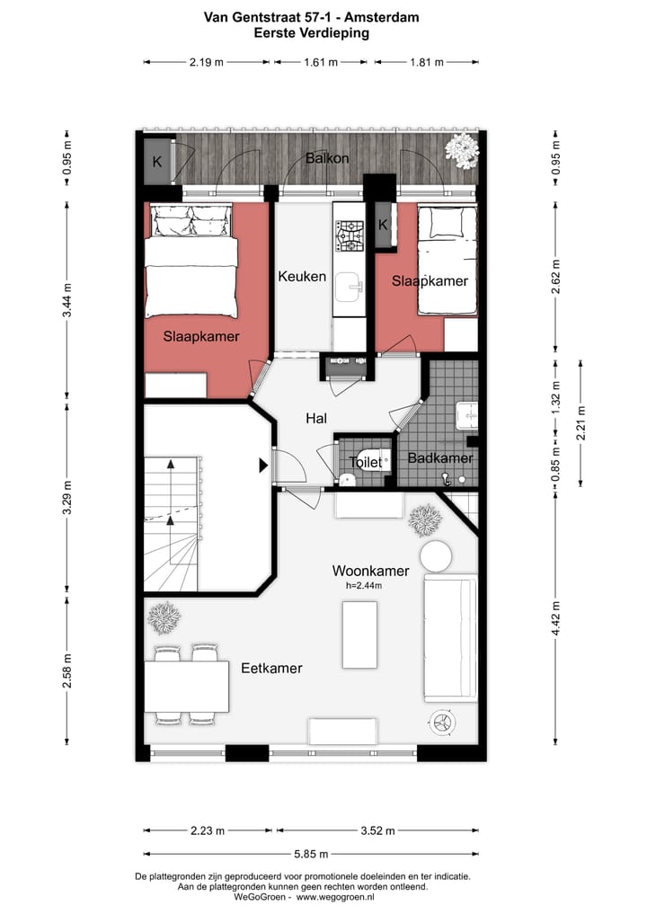 Foto 29 van Van Gentstraat 57-1