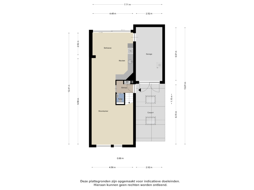 Bekijk plattegrond van Begane Grond van Garcia Lorcadomein 4