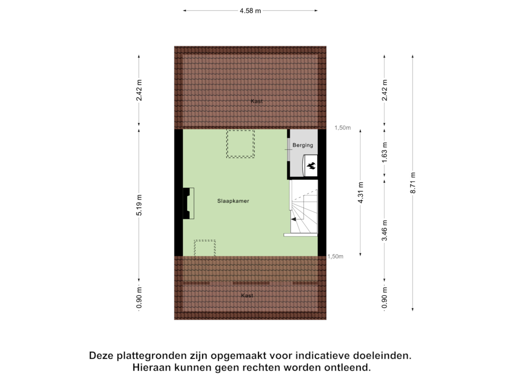 Bekijk plattegrond van Tweede Verdieping van Garcia Lorcadomein 4