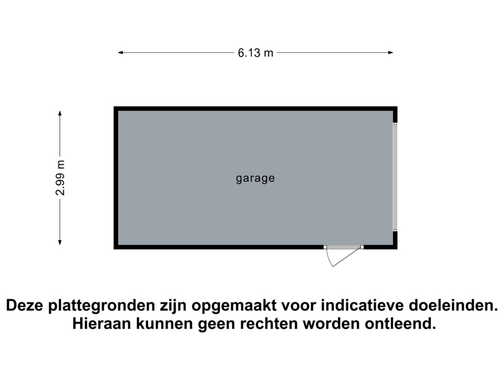 Bekijk plattegrond van garage van Stadswal 55-E