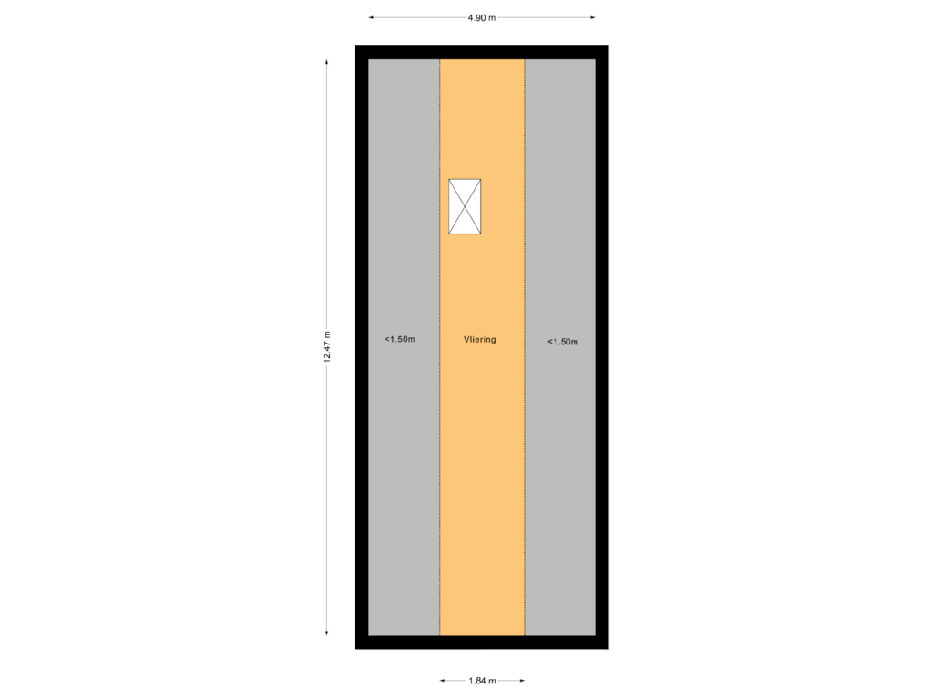 View floorplan of Vliering 2 of Brink 43