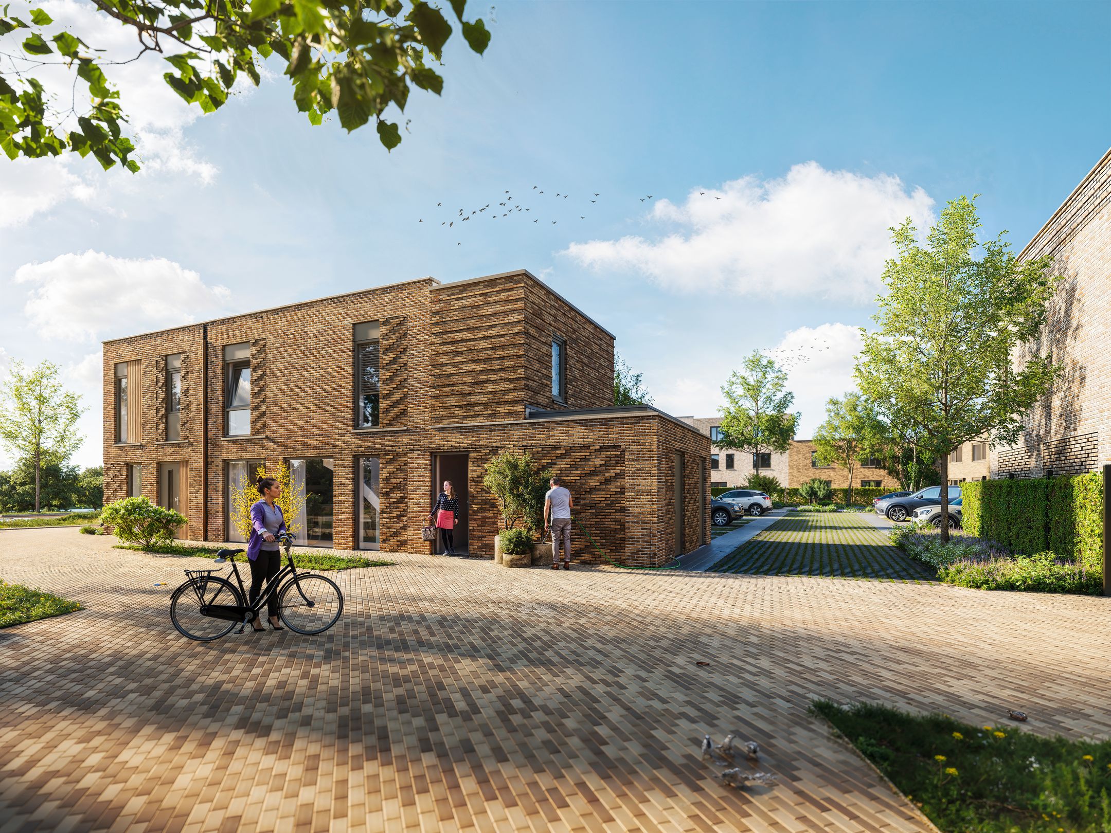 Satijnhof - type B (Bouwnr. 18), Enschede, 7513ET, Overijssel, Nederland