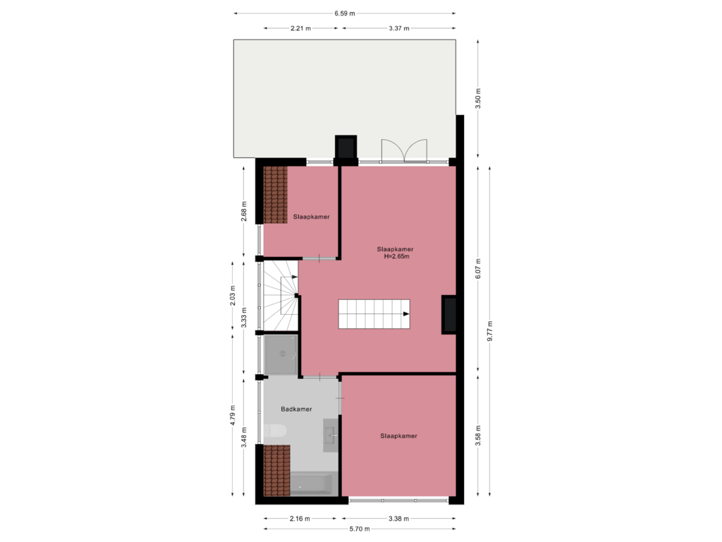 Bekijk plattegrond van Eerste verdieping van Gijsbrecht van Amstelstraat 438