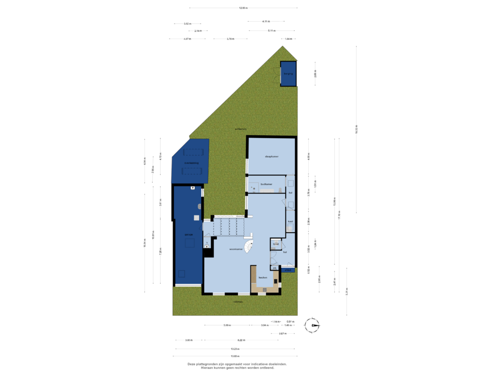 Bekijk plattegrond van Overzicht woning van Bredholm 21