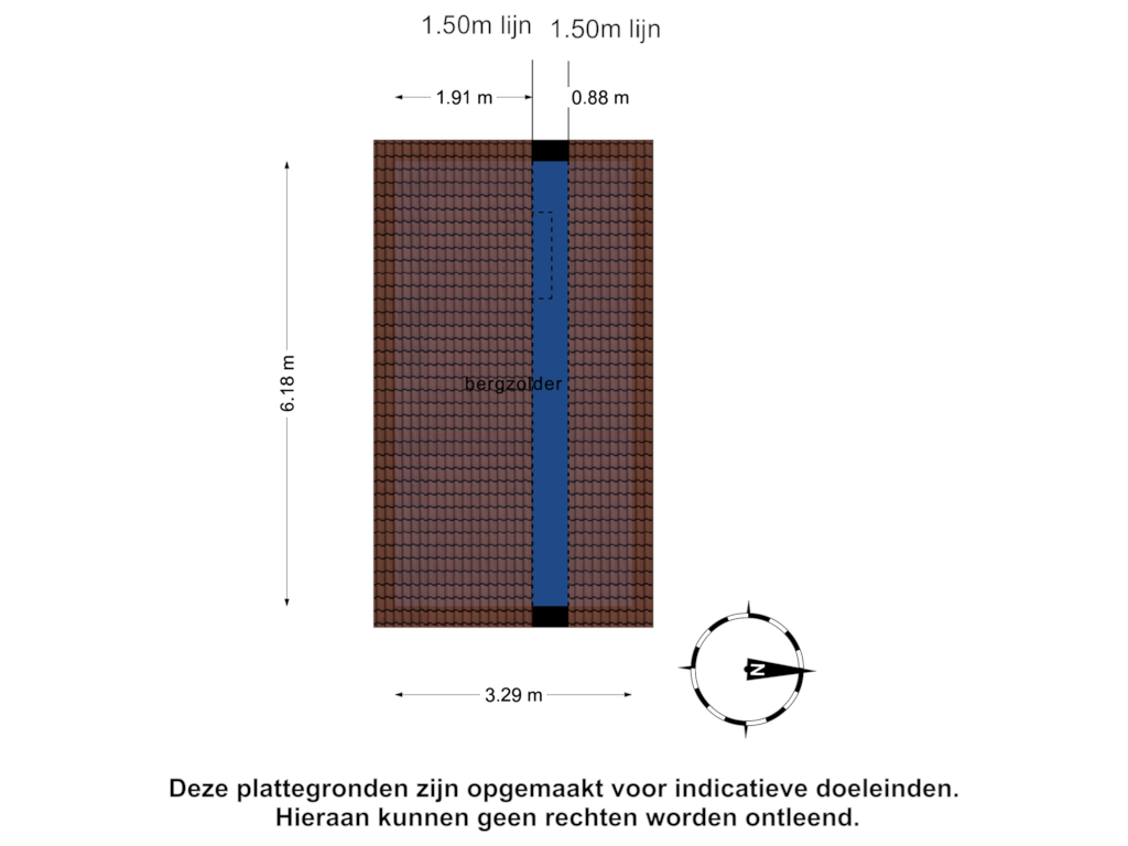 Bekijk plattegrond van 2e verdieping van Bredholm 21