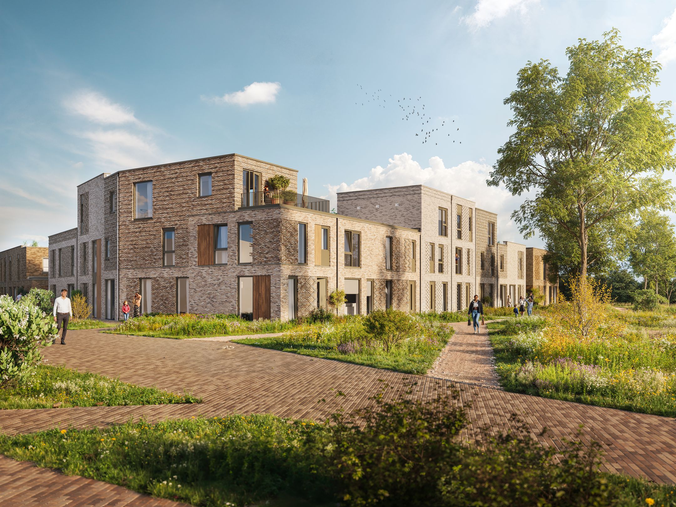 Satijnhof - type B (Bouwnr. 3), Enschede, 7513ET, Overijssel, Nederland