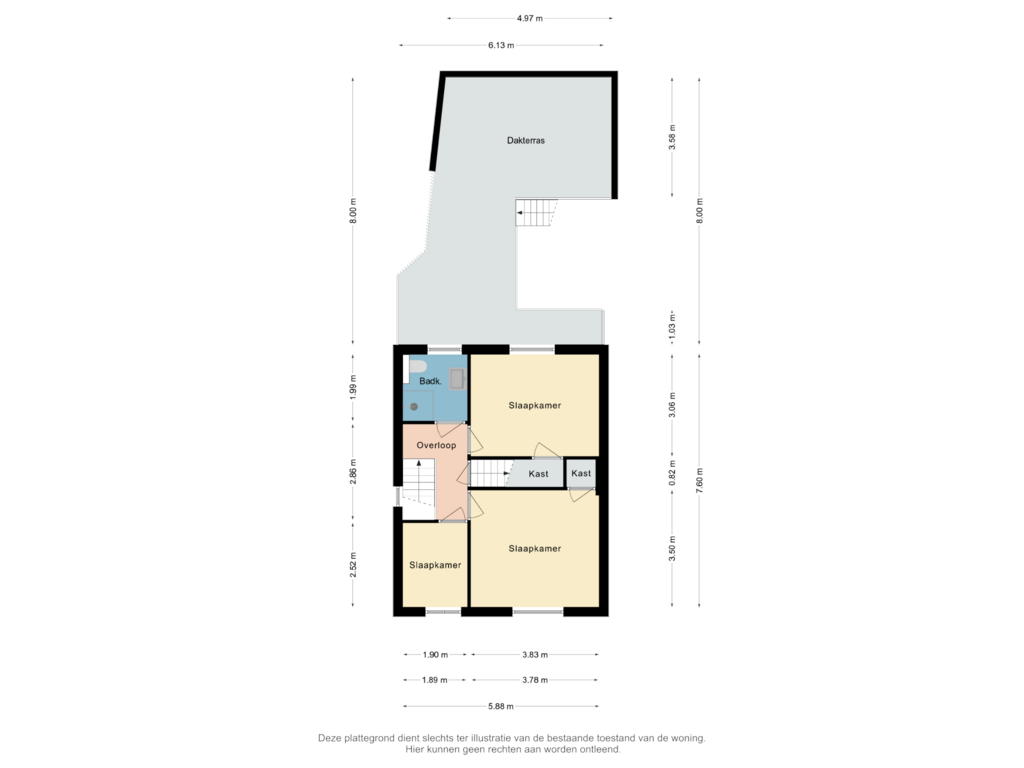 Bekijk plattegrond van Verdieping van Heerlerweg 33