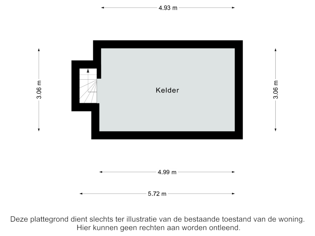 Bekijk plattegrond van Kelder van Heerlerweg 33