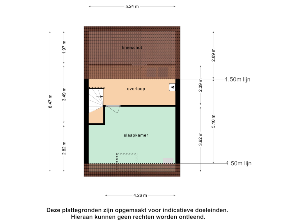 Bekijk plattegrond van 2e verdieping van Voetshoven 3