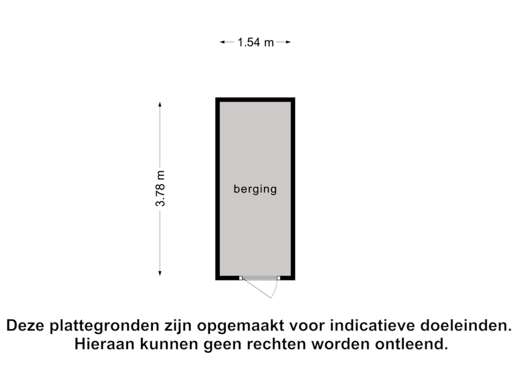 Bekijk plattegrond van Berging van Voetshoven 3