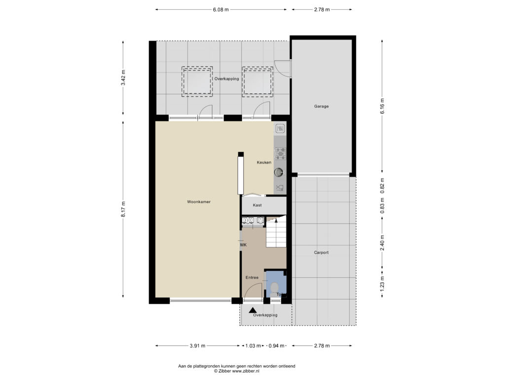 Bekijk plattegrond van Begane Grond van Prins Willem Alexanderlaan 15