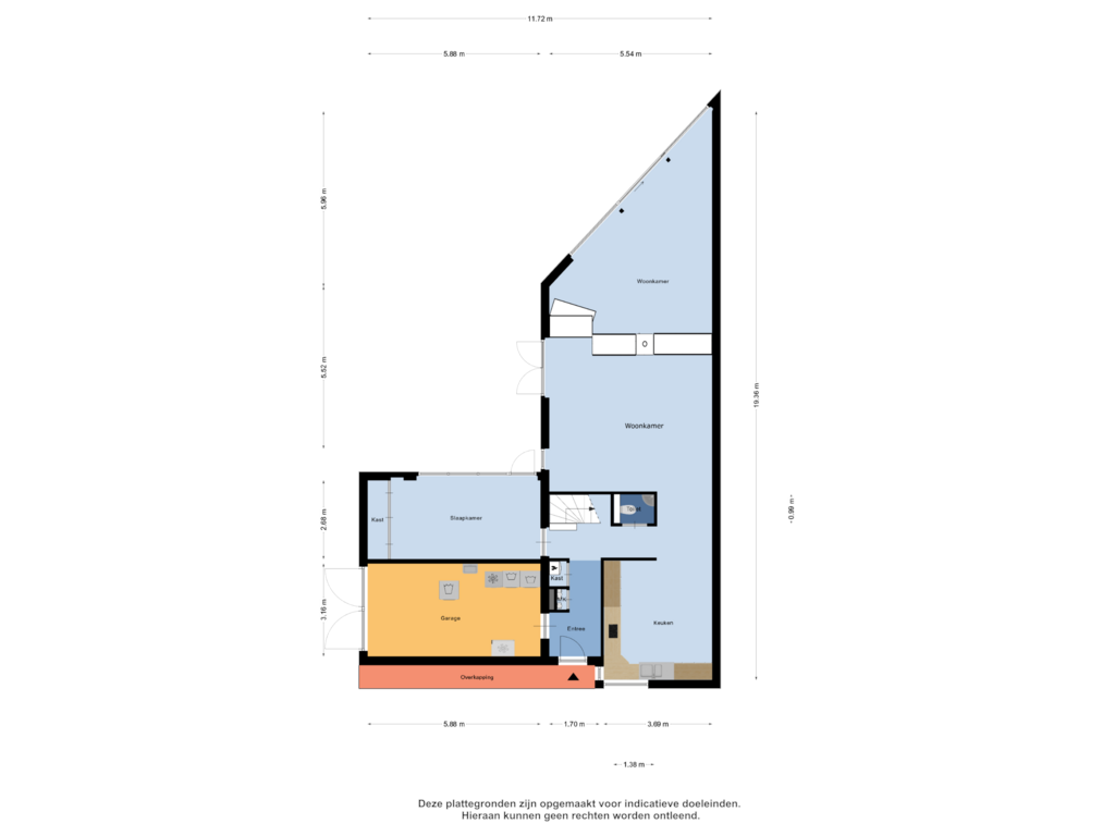 Bekijk plattegrond van Begane Grond van Zoommeer 5