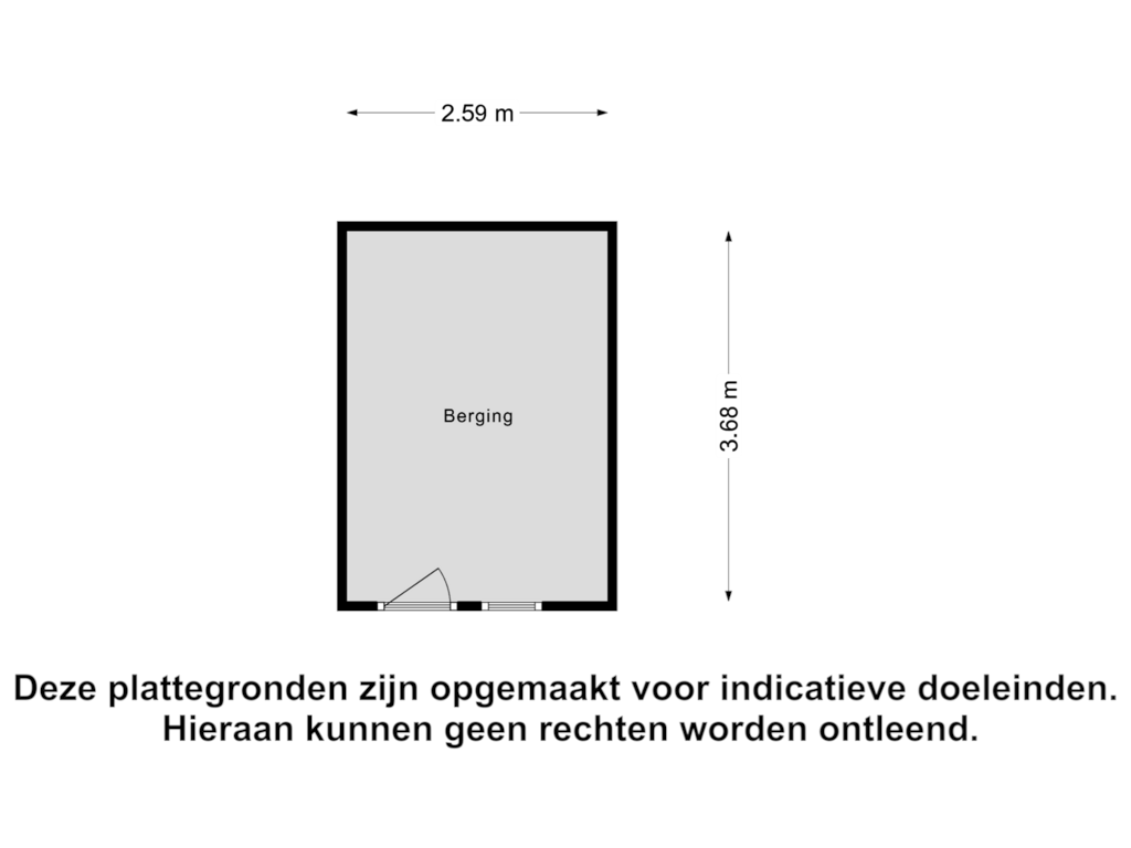 Bekijk plattegrond van Berging van Essenburg 11