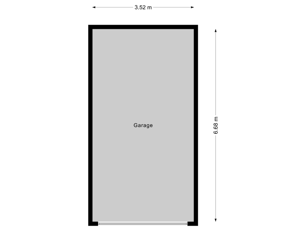 Bekijk plattegrond van Garage van Het Haagje 117