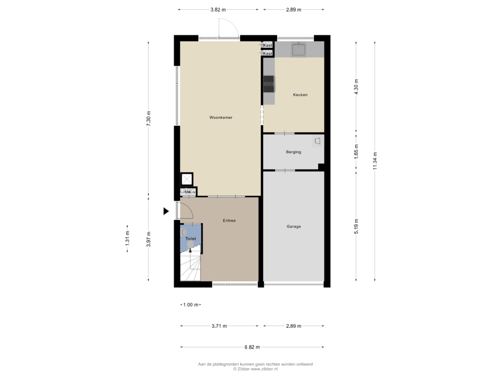 Bekijk plattegrond van Begane Grond van Johan Frisostraat 20