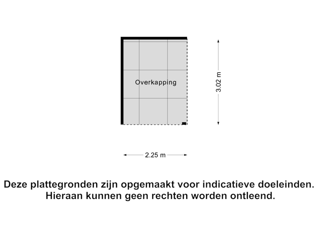 Bekijk plattegrond van Overkapping van Meijerij 9