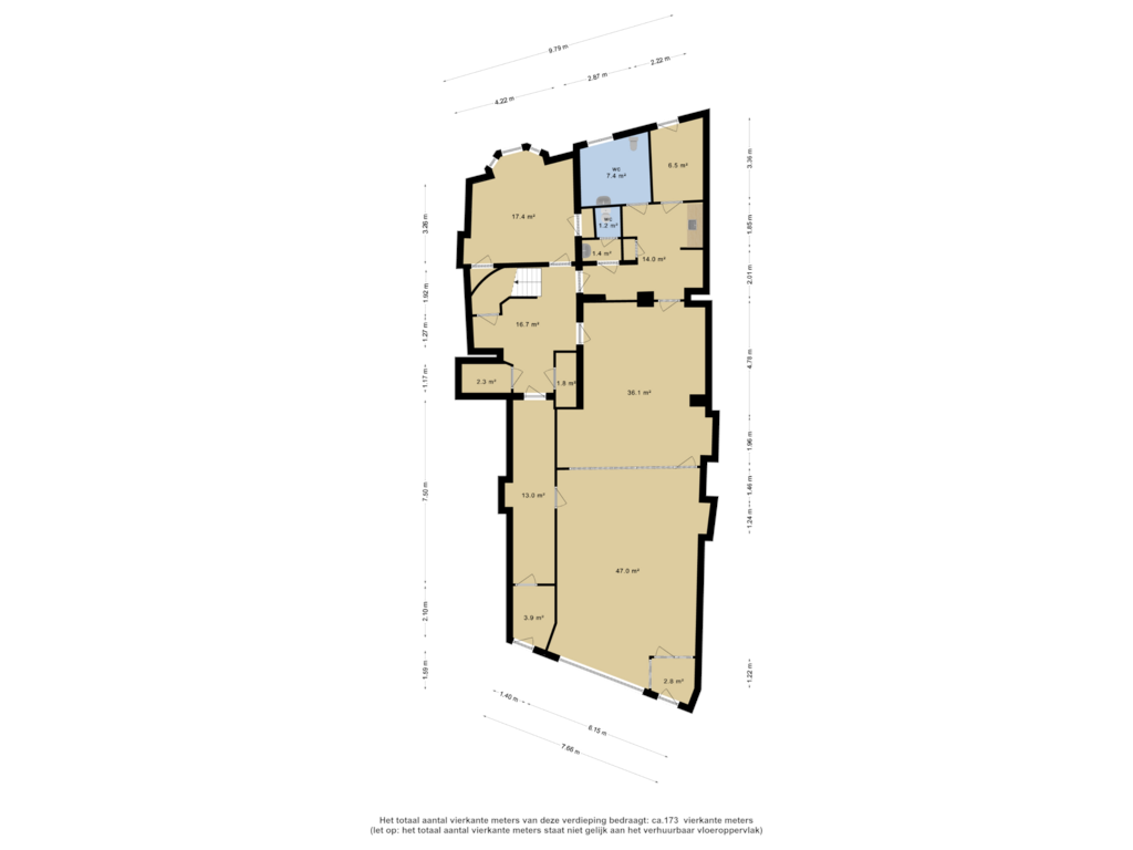 Bekijk plattegrond van BOG-Begane grond van Nieuwstad 37