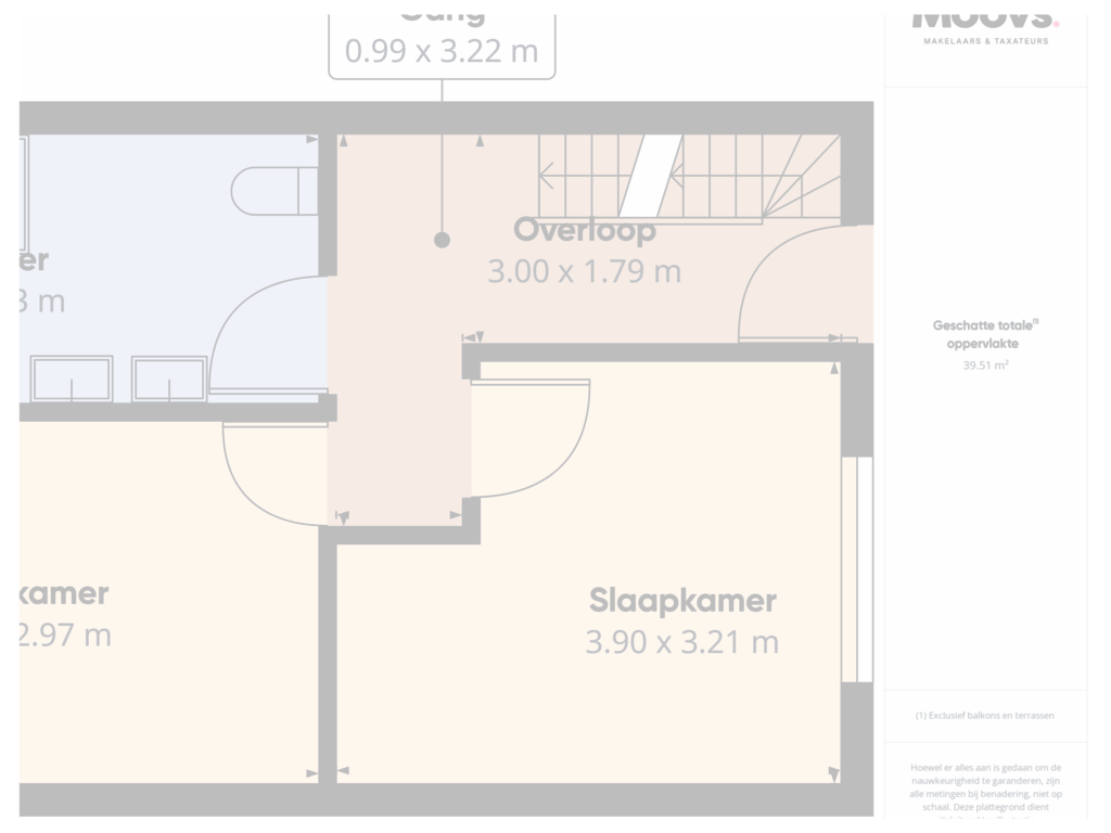 Bekijk plattegrond van Floor 1 van Burgemeester Geillstraat 42