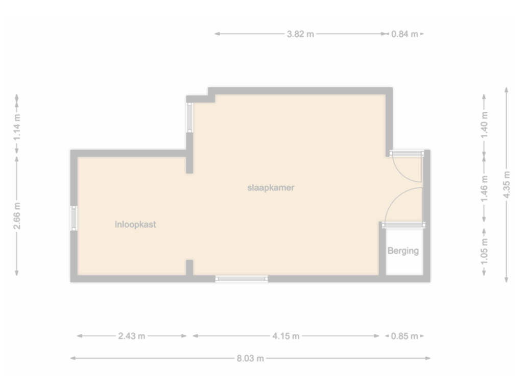 Bekijk plattegrond van Floor 2 van Burgemeester Geillstraat 42