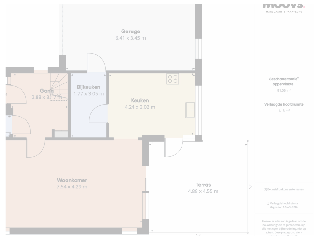 Bekijk plattegrond van First floor van Blueslaan 6