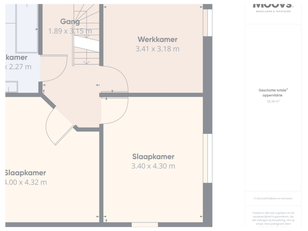 Bekijk plattegrond van Floor 1 van Blueslaan 6