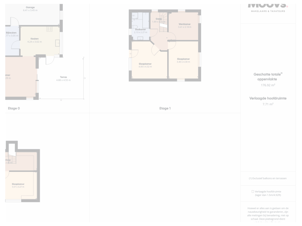 Bekijk plattegrond van Floor 3 van Blueslaan 6