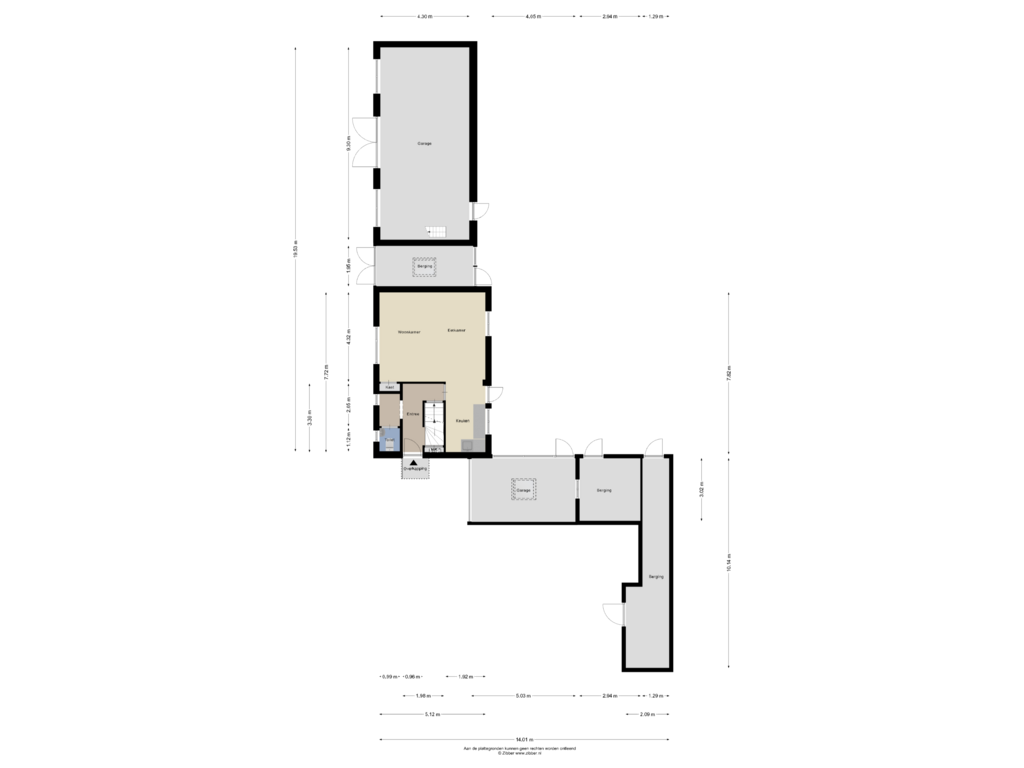 Bekijk plattegrond van Begane Grond van Pastoorskuilenweg 8