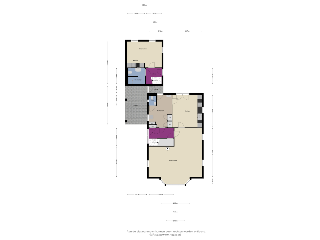 Bekijk plattegrond van Begane grond van Winterswijkseweg 45-A