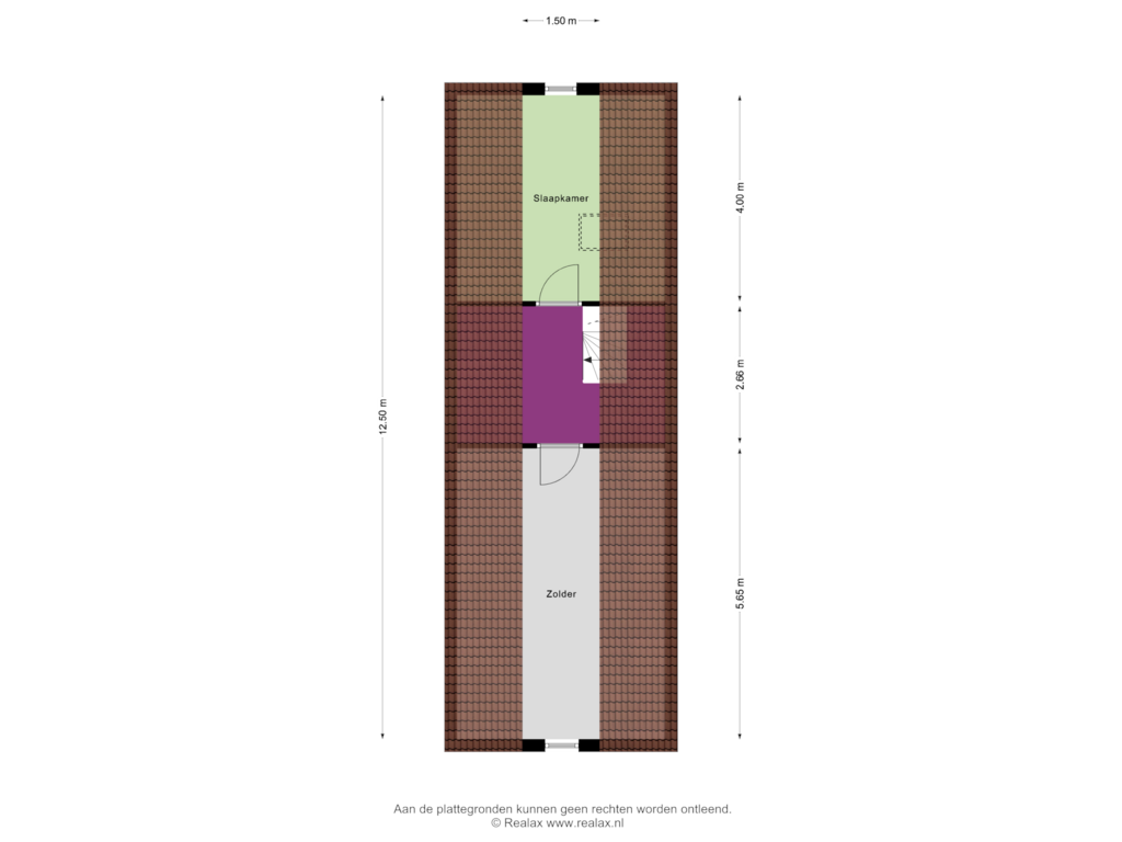 Bekijk plattegrond van Verdieping 2 van Winterswijkseweg 45-A